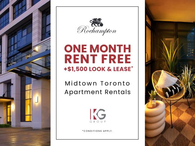 Roehampton 2 Bedroom Apartment for Rent at 305 Roehampton Ave, Toronto, ON M4P 0B2 North Toronto