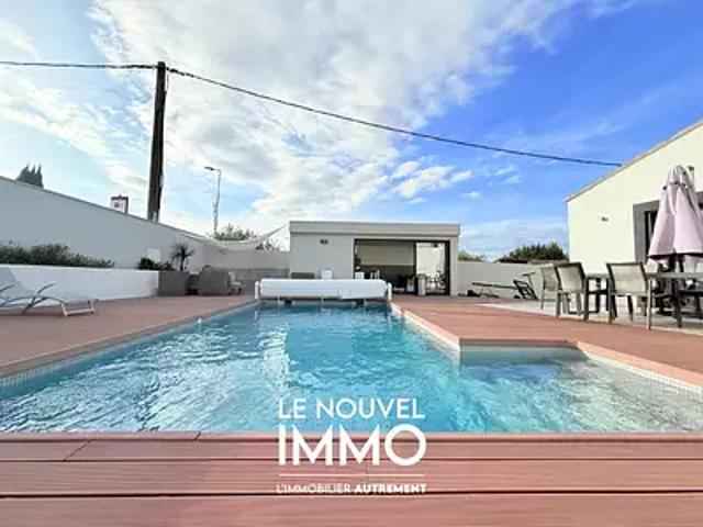 Rognac 13340 Achat / Vente maison 5 pièces t5 piscine parking
