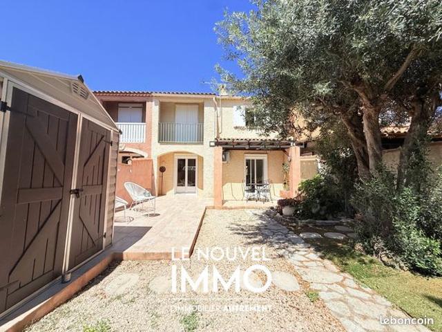 ROGNAC — Maison mitoyenne 79 m² + Garage • Parcelle 185 m² Idéal famille ou premier achat