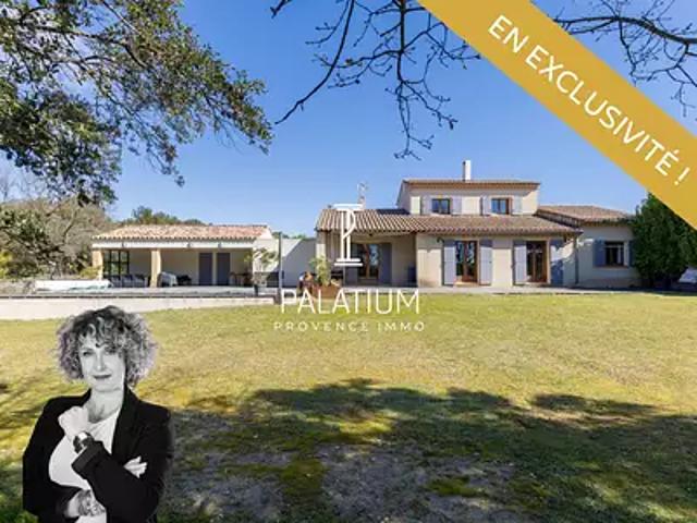 Rognes 13840 Achat / Vente maison 8 pièces t8 piscine terrasse