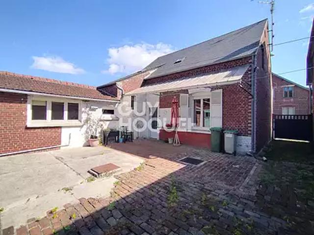 Roisel 80240 Achat / Vente maison 4 pièces t4 terrasse cave
