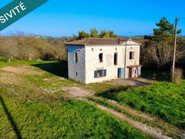 rojet de rénovation en pleine nature – maison en pierre avec potentiel 100 m2