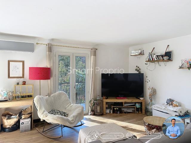 ROQUEBRUNE CAP MARTIN 3P de 68m2 avec EXTÉRIEUR COUVERT + PARKING QUARTIER RÉSIDENTIEL CALME