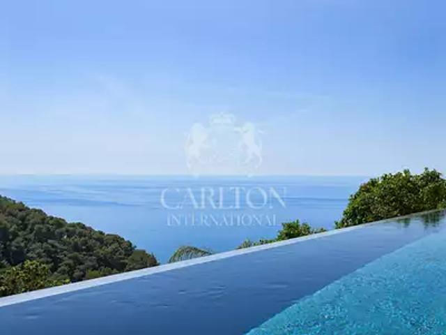 Roquebrune Cap Martin 06190 Achat / Vente maison 5 pièces t5 piscine