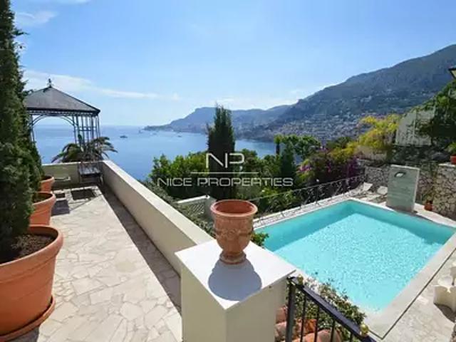Roquebrune Cap Martin 06190 Achat / Vente maison 5 pièces t5 piscine