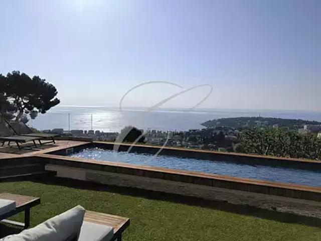 Roquebrune Cap Martin 06190 Achat / Vente maison 6 pièces t6 piscine