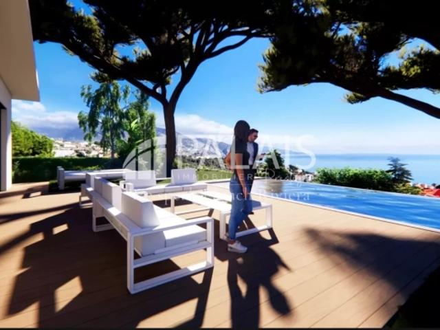 ROQUEBRUNE CAP MARTIN / Domaine PRIVÉ VILLA VUE MER