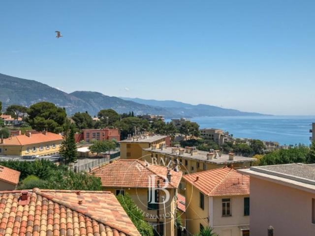 ROQUEBRUNE CAP MARTIN ÉLÉGANTE VILLA CONTEMPORAINE AVEC VUE MER ET PISCINE