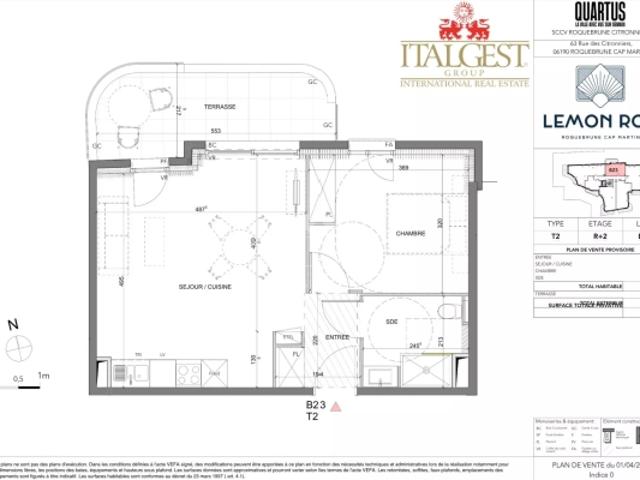 Roquebrune Cap Martin – Lemon Roc · Appartement 2 pièces neuf avec terrasse, livraison 2028, frais de notaire réduits et parking inclus