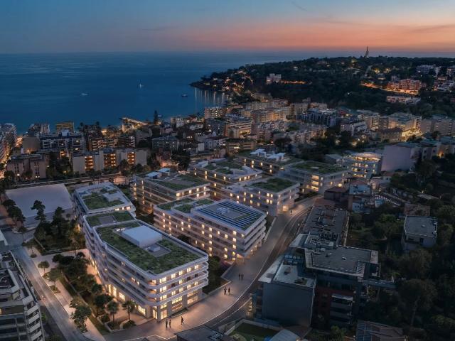 ROQUEBRUNE CAP MARTIN vente appartement 5 pièces neuf d'exception dernier étage vue mer proche plage