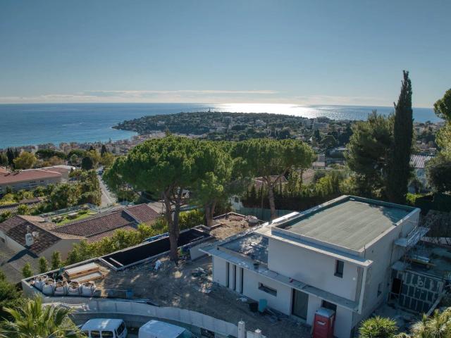 Roquebrune Cap Martin Villa Neuve Contemporaine Vue Mer Av. 265m² Roquebrune Cap Martin