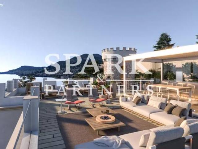 Roquebrune Cap Martin vue Monaco