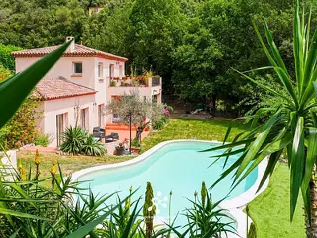 Roquefort les Pins 06330 Achat / Vente maison 6 pièces t6 piscine