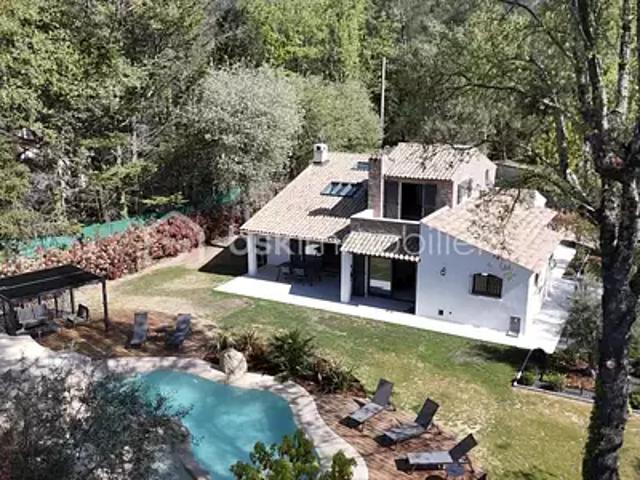 Roquefort les Pins 06330 Achat / Vente maison 6 pièces t6 piscine terrasse