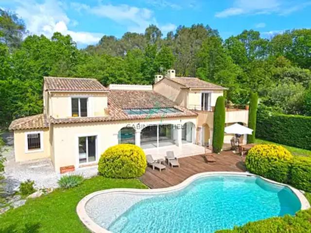 Roquefort les Pins 06330 Achat / Vente maison 7 pièces t7 piscine