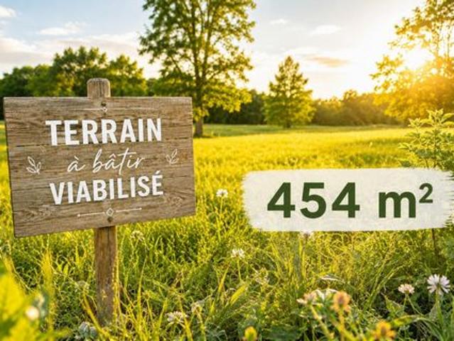 Roscoff – Terrain à bâtir viabilisé de 454 m² à deux pas de la mer