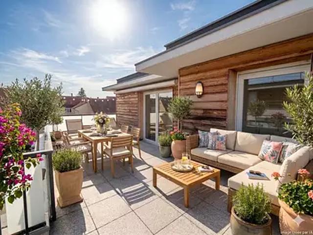 Rosheim 67560 Achat / Vente appartement 4 pièces t4 au dernier étage cave
