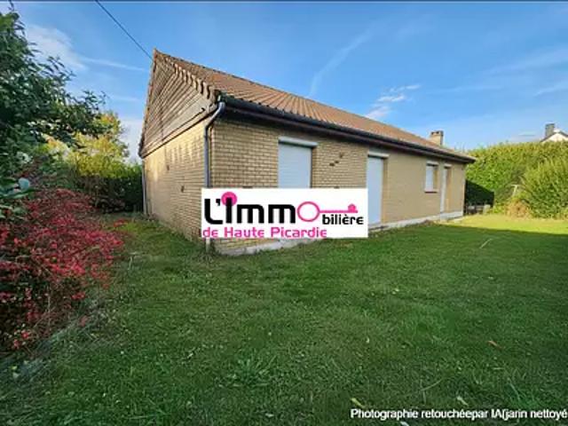 Rosières en Santerre 80170 Achat / Vente maison 5 pièces t5 parking
