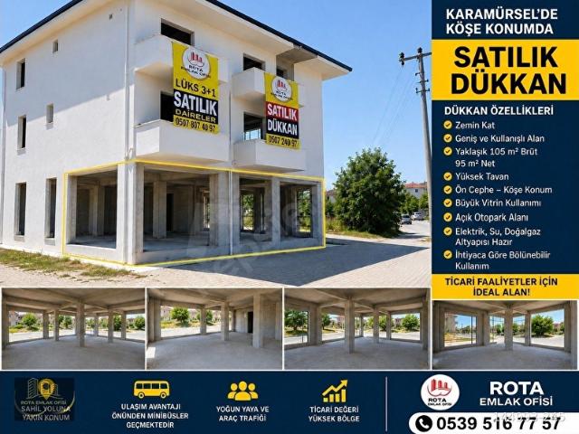 ROTA'DAN TABELA DEĞERİ YÜKSEK 95M2 LÜKS DÜKKAN SATILIKTIR