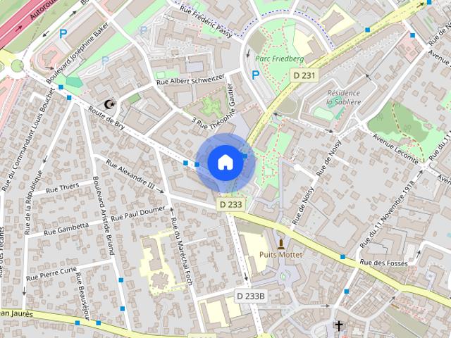 Route de Bry, Villiers sur Marne
