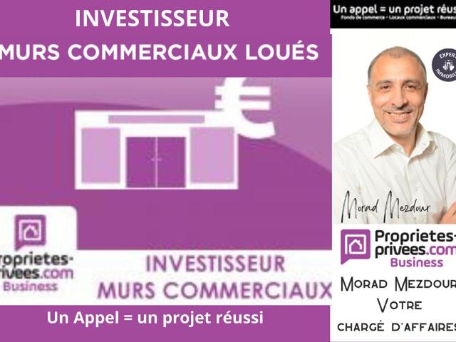 ROUBAIX MURS COMMERCIAUX LOUES LOYER 2850 Euros 314 M2