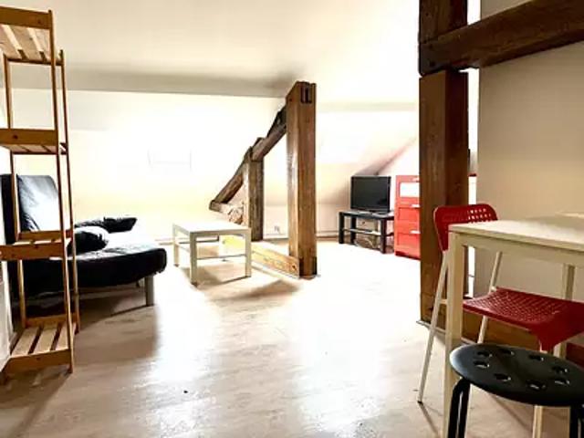 Rouen 76000 Achat / Vente appartement 1 pièce t1 au dernier étage