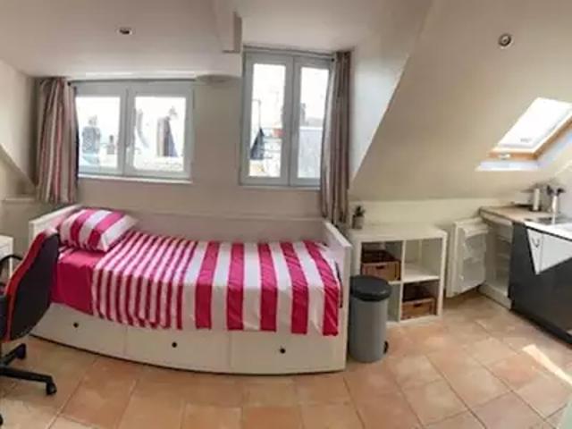 Rouen 76000 Achat / Vente appartement 1 pièce t1 au dernier étage cave