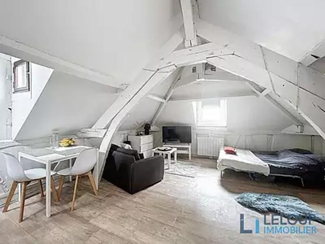 Rouen 76000 Location appartement 1 pièce t1 au dernier étage