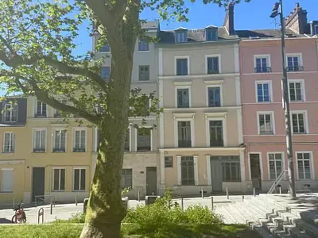 Rouen 76000 Location appartement 1 pièce t1 terrasse