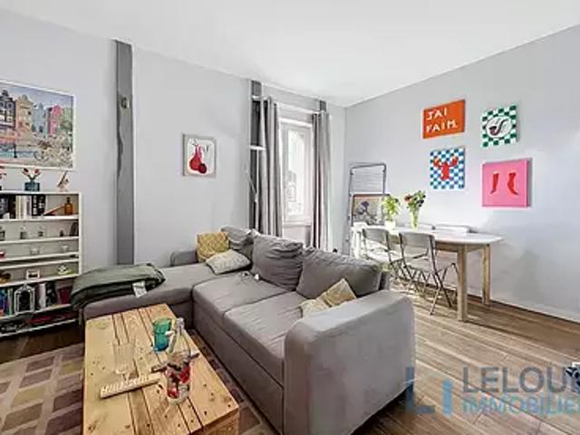 Rouen 76000 Location appartement 2 pièces t2 au dernier étage cave
