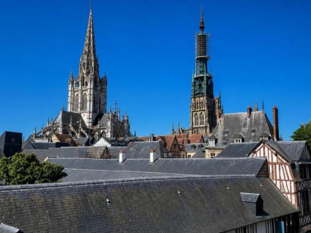 ROUEN HISTORIQUE – APPARTEMENT D'EXCEPTION AVEC VUE PANORAMIQUE