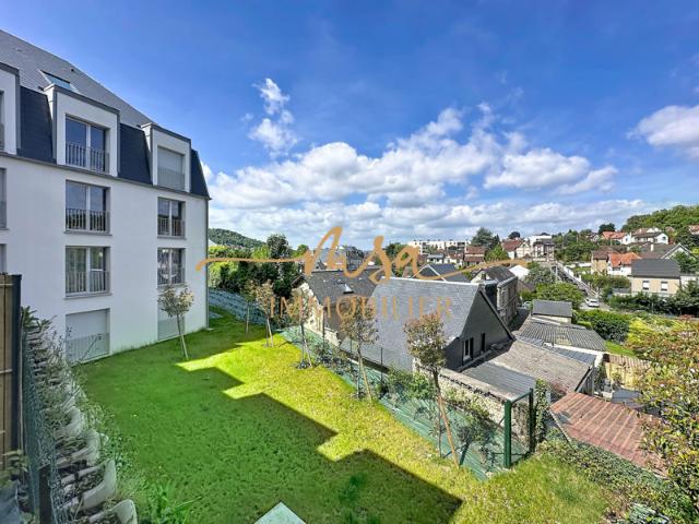 ROUEN SECTEUR CHU = F3 neuf de 65m2 = Balcon = 2 chambres