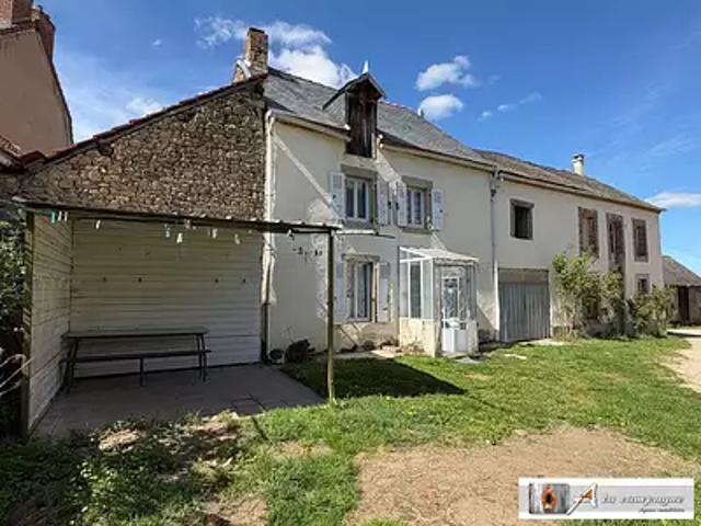 Rougnat 23700 Achat / Vente maison 4 pièces t4 parking