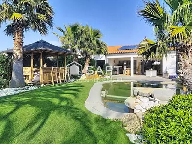 Roujan 34320 Achat / Vente maison 5 pièces t5 piscine terrasse