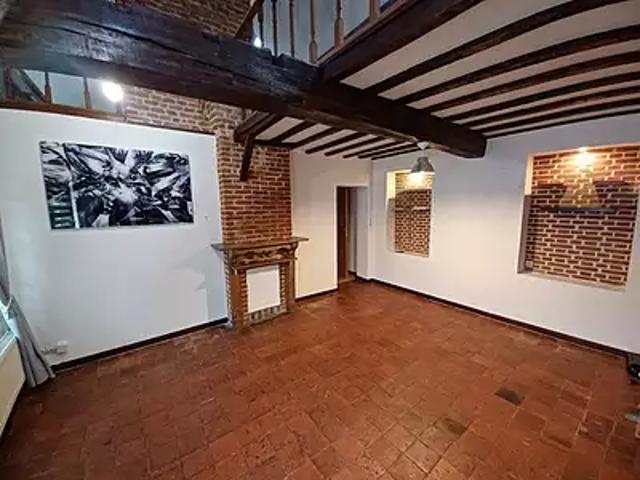 Rousies 59131 Location appartement 1 pièce t1 au dernier étage