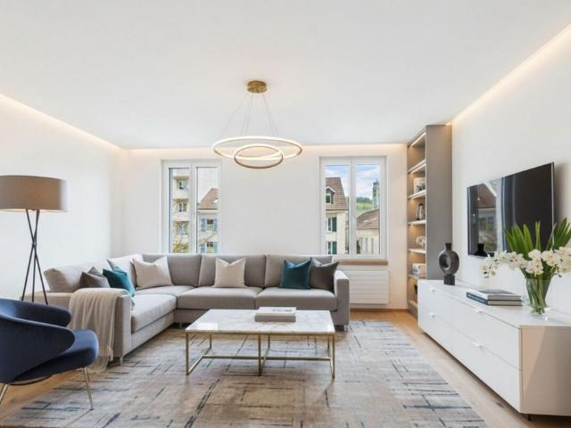Modern townhouse – stylishly renovated terraced house in Olten