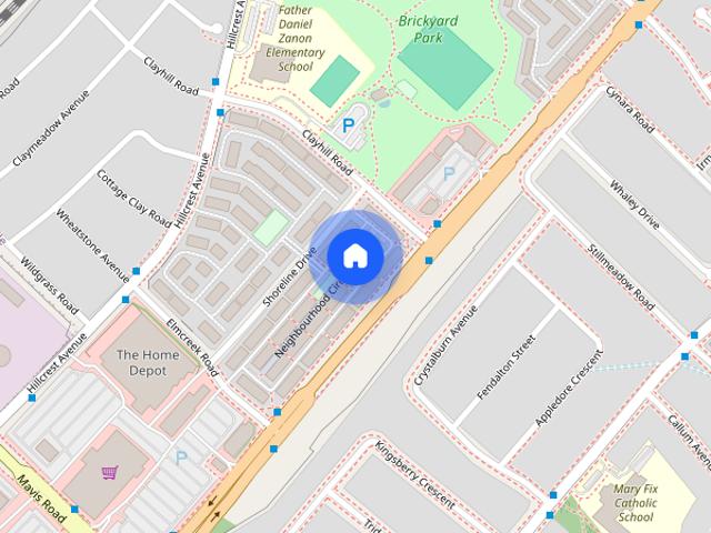 Row / Townhouse in Mississauga Cooksville