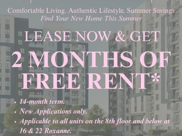 Roxy Apartments 1 Bedroom Apartment for Rent at 16 Roxanne Dr, Hamilton, ON L8H 0C1 Central Hamilton