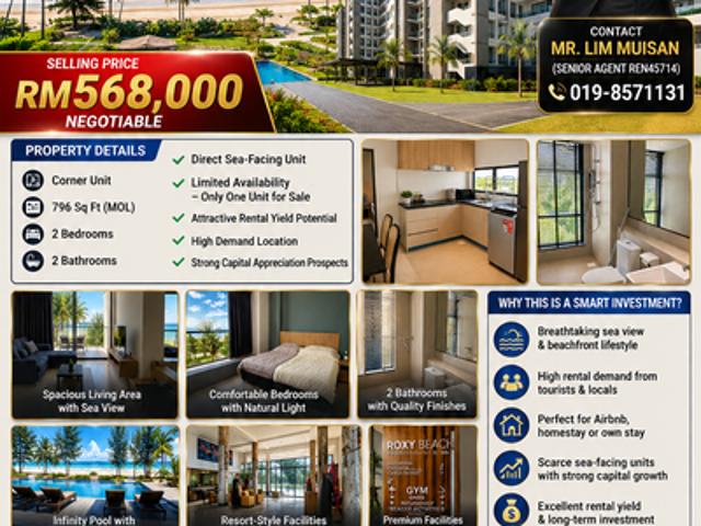 Roxy Beach Apartment Sematan