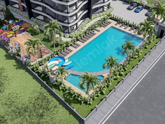ROYAL EMLAKTAN MERSİN TÖMÜKTE DENİZE 400 MT SATILIK 2+1 LÜX 120m2 DAİRE