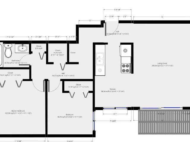 Royal Park Apartments 2 Bedroom Apartment for Rent at 10235 114 St Nw, Edmonton, AB T5K 1S1 Oliver
