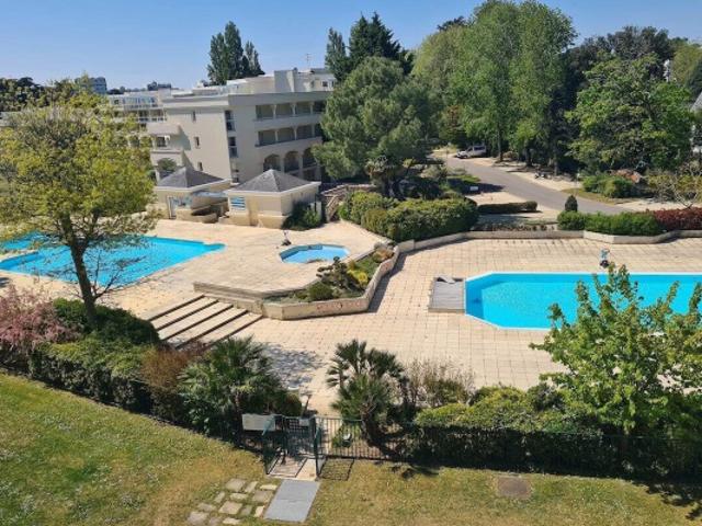 Royal Park la Baule: T2 au dernier étage, parking