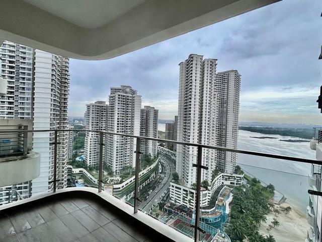 Royal Strand Danga Bay Seaview Condo For Rent 3R2B Fully Furnished