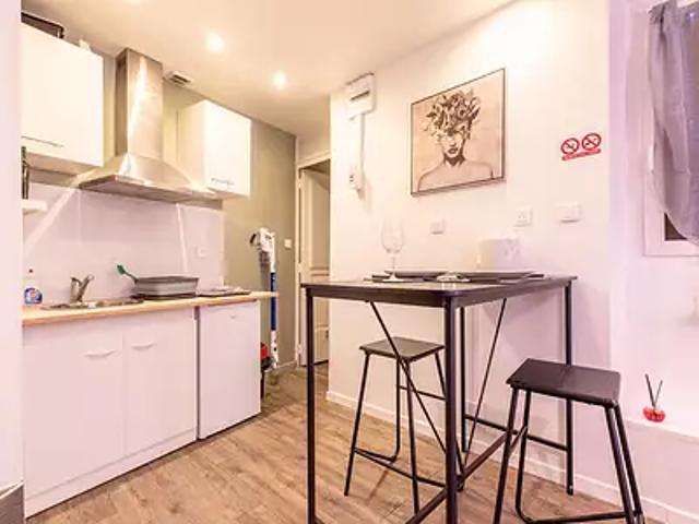 Royat 63130 Location appartement 1 pièce t1 au dernier étage