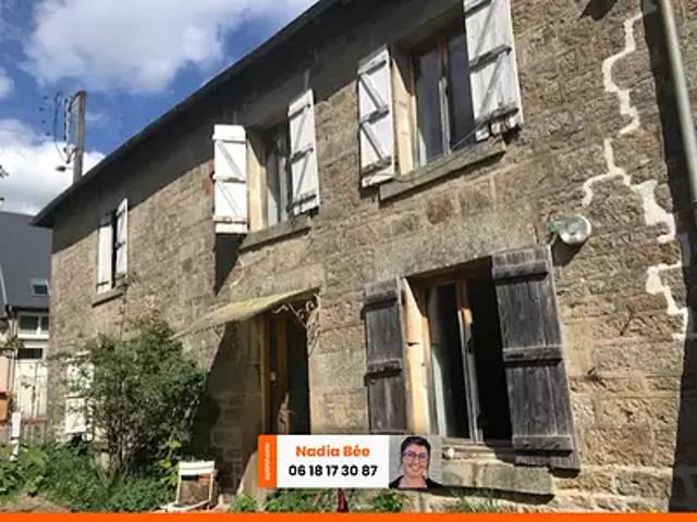Royère de Vassivière 23460 Achat / Vente maison 7 pièces t7 jardin cave