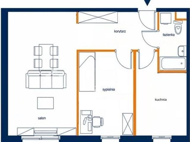 Rozkładowe 2 pok. 35 m² w centrum Wrocławia polecam