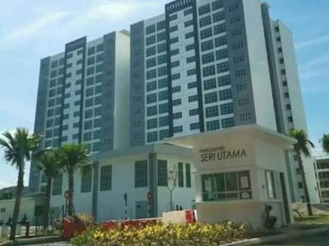 Rm1kBooking Pangsapuri Seri Utama Puchong 750sf Full Loan