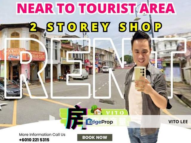 RM2.3K Monthly! Near to Tourist Area 2 Storey Shop Endlot