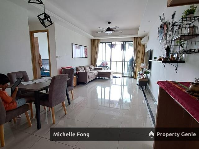 Rnf Princess Cove Phase 1 @ Jb Town / 3 Bed 2 Bath / Fully Furnish / Full Seaview Unit