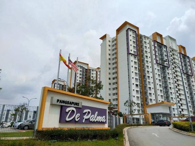RSKU Apartment De Palma Setia Alam FreeholdMurah Ready Move in